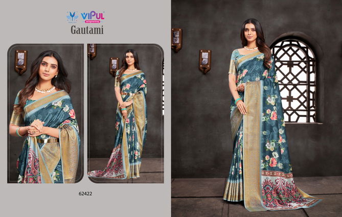 Vipul Gautami Festive Wear Wholesale Printed Designer Sarees Catalog